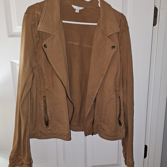 Time and Tru Women's Brown Utility Jacket - Picture 1 of 5